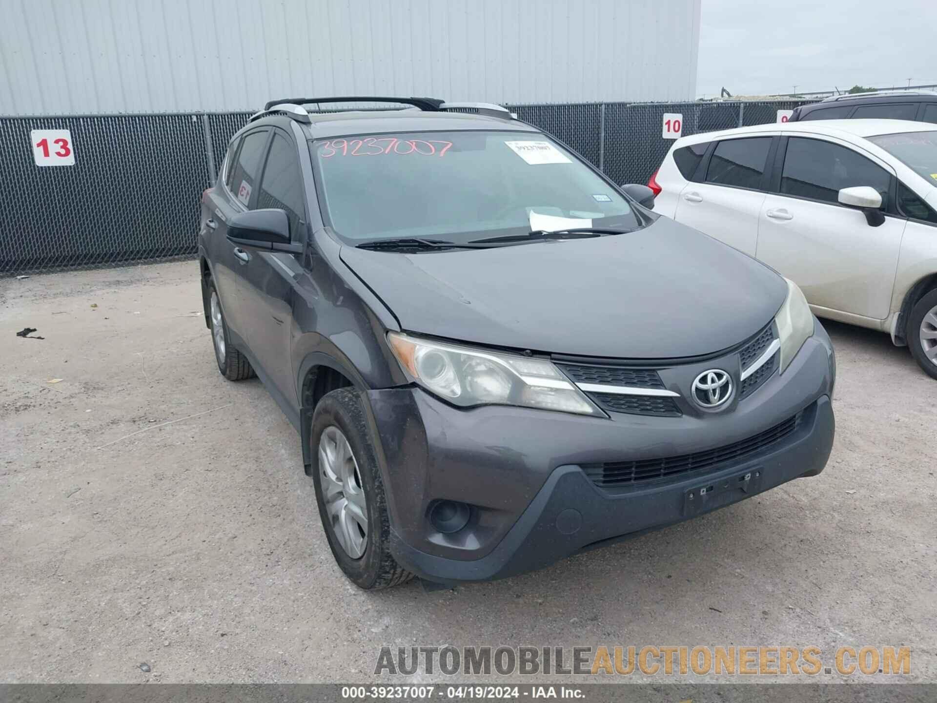 2T3ZFREV5FW206126 TOYOTA RAV4 2015