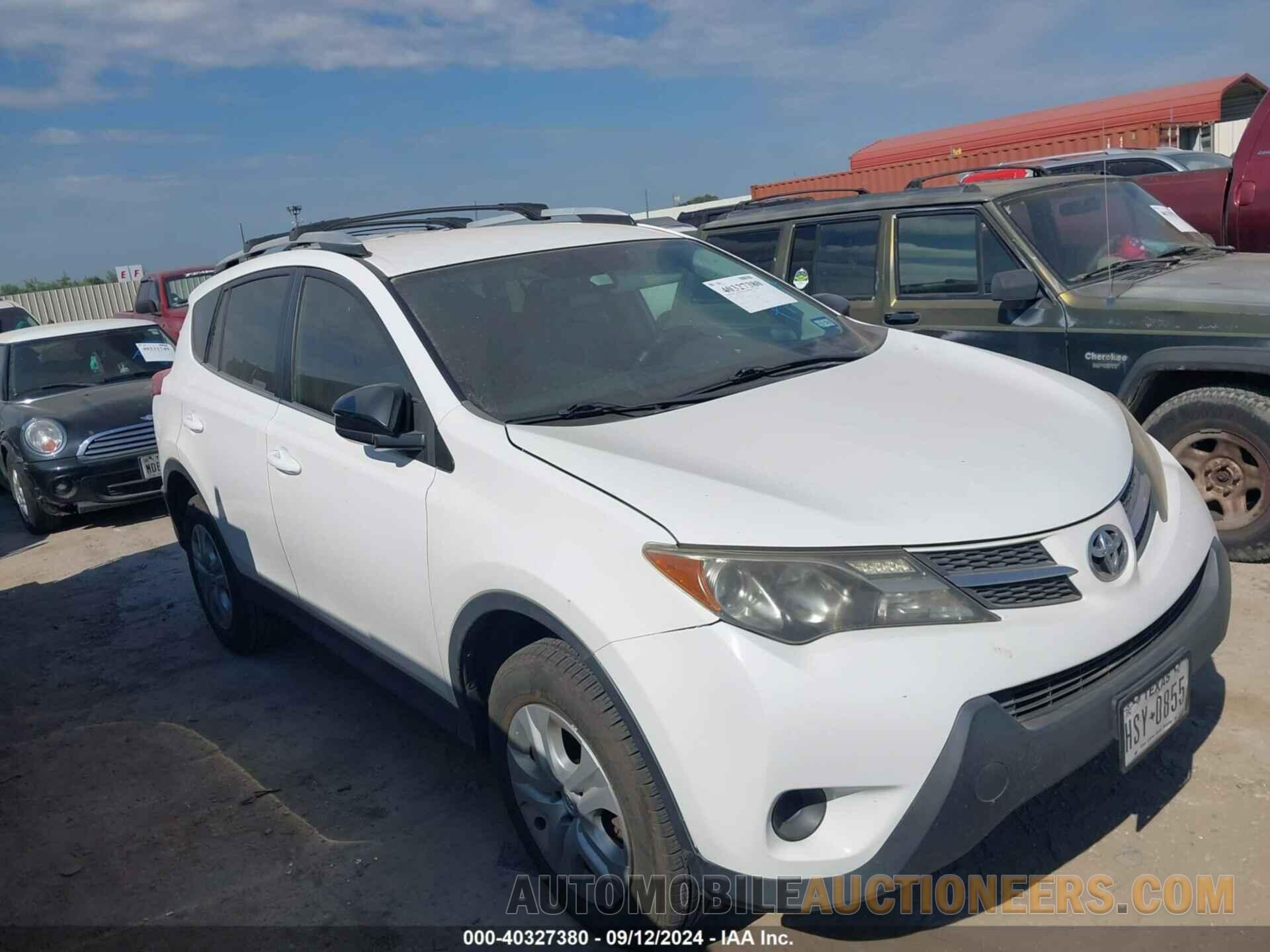 2T3ZFREV5FW228322 TOYOTA RAV4 2015