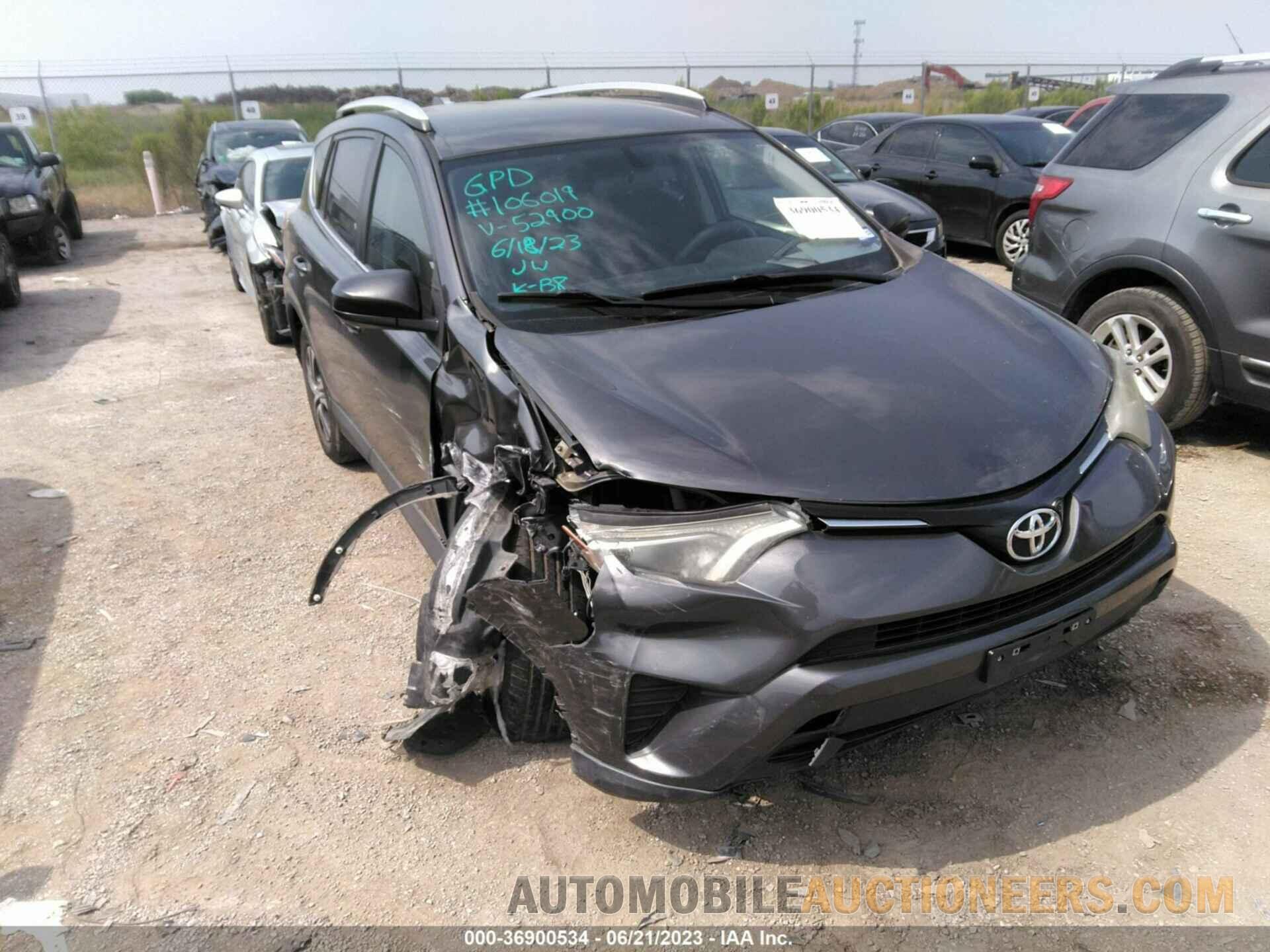 2T3ZFREV5GW252900 TOYOTA RAV4 2016