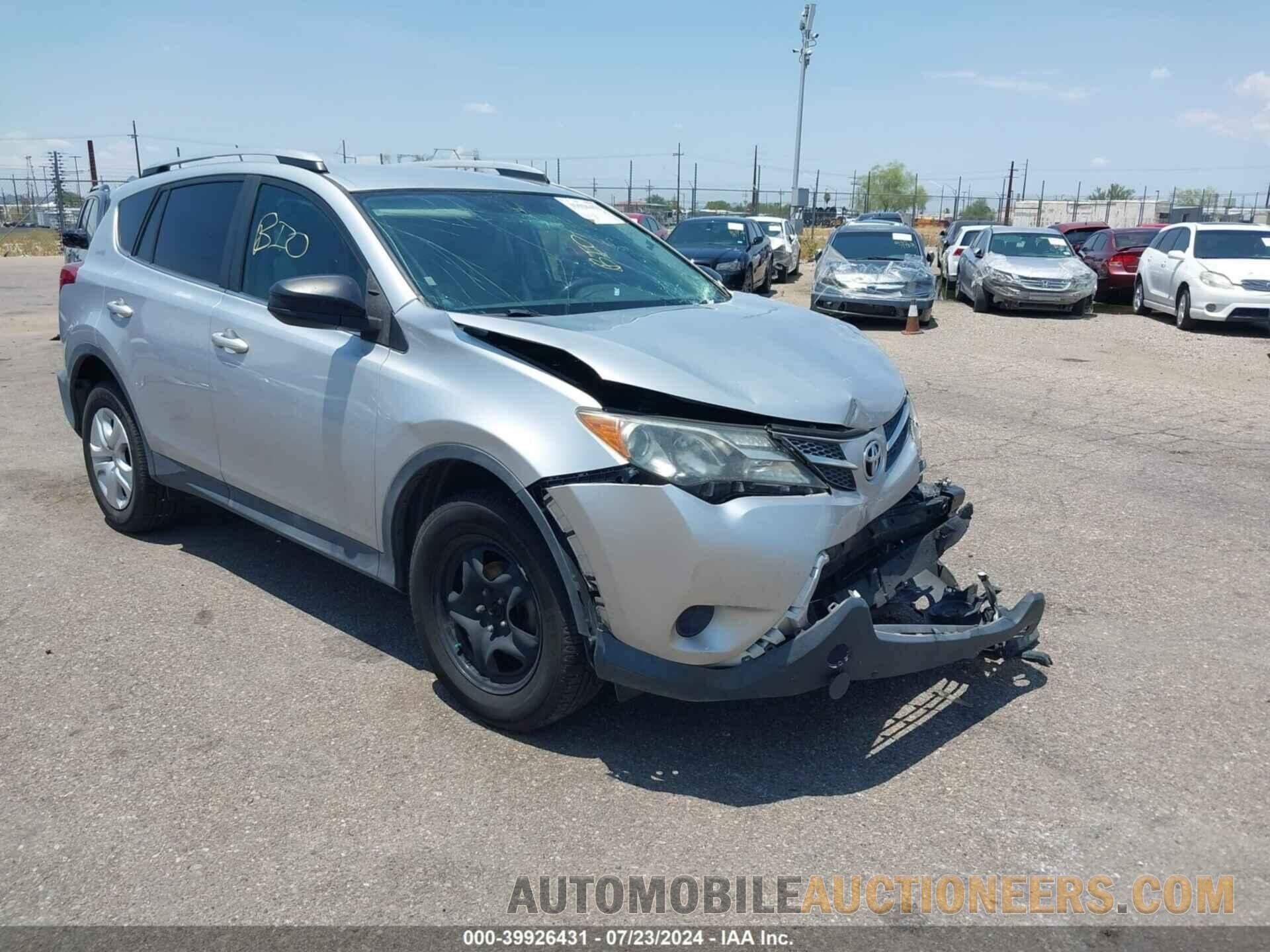 2T3ZFREV6FW205700 TOYOTA RAV4 2015