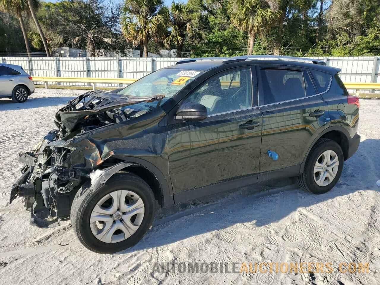 2T3ZFREV7DW013893 TOYOTA RAV4 2013