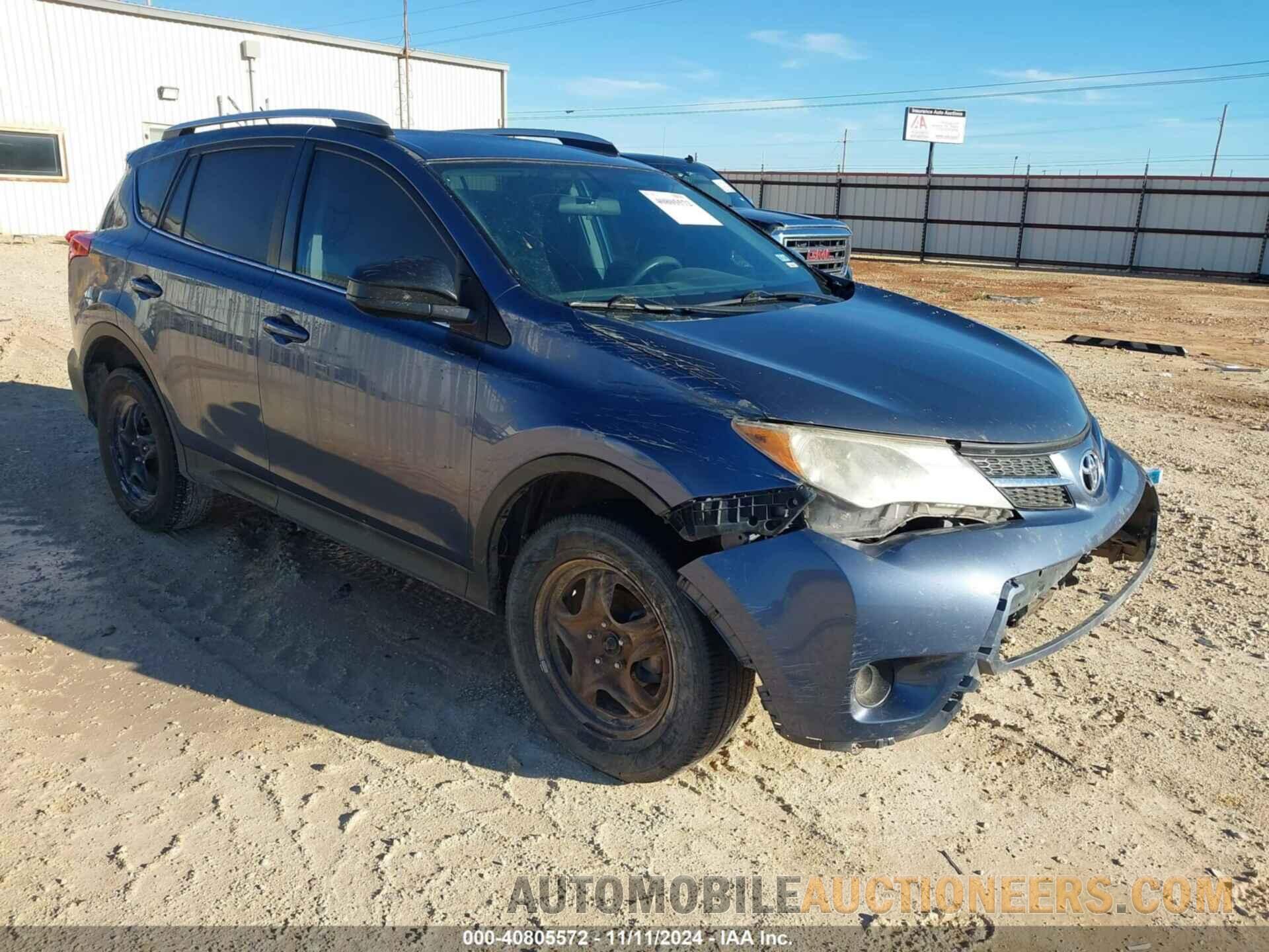 2T3ZFREV7EW114305 TOYOTA RAV4 2014