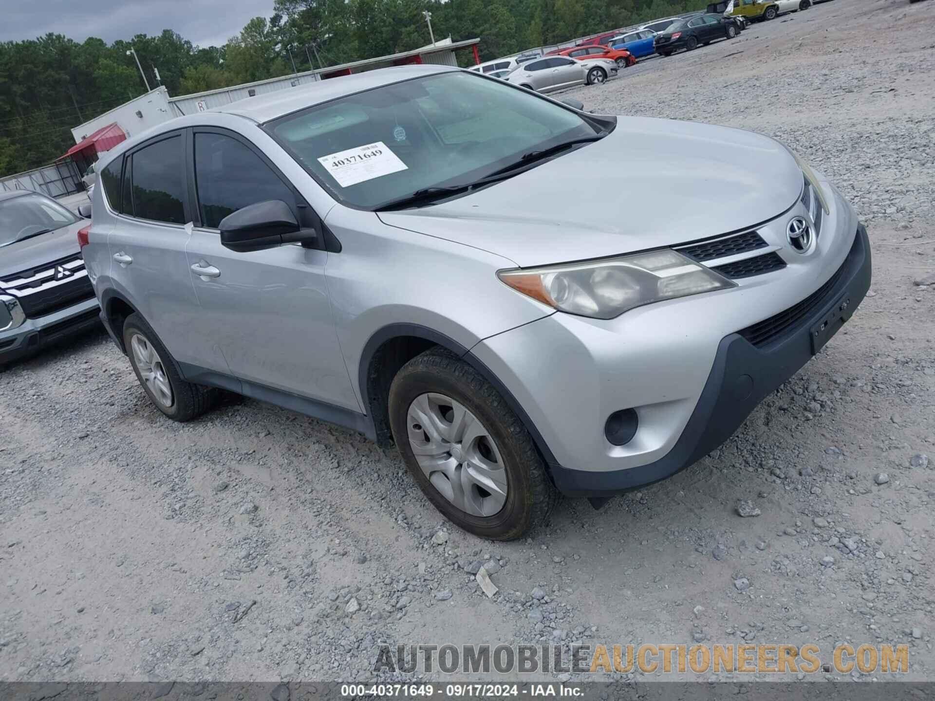 2T3ZFREV7FW190611 TOYOTA RAV4 2015