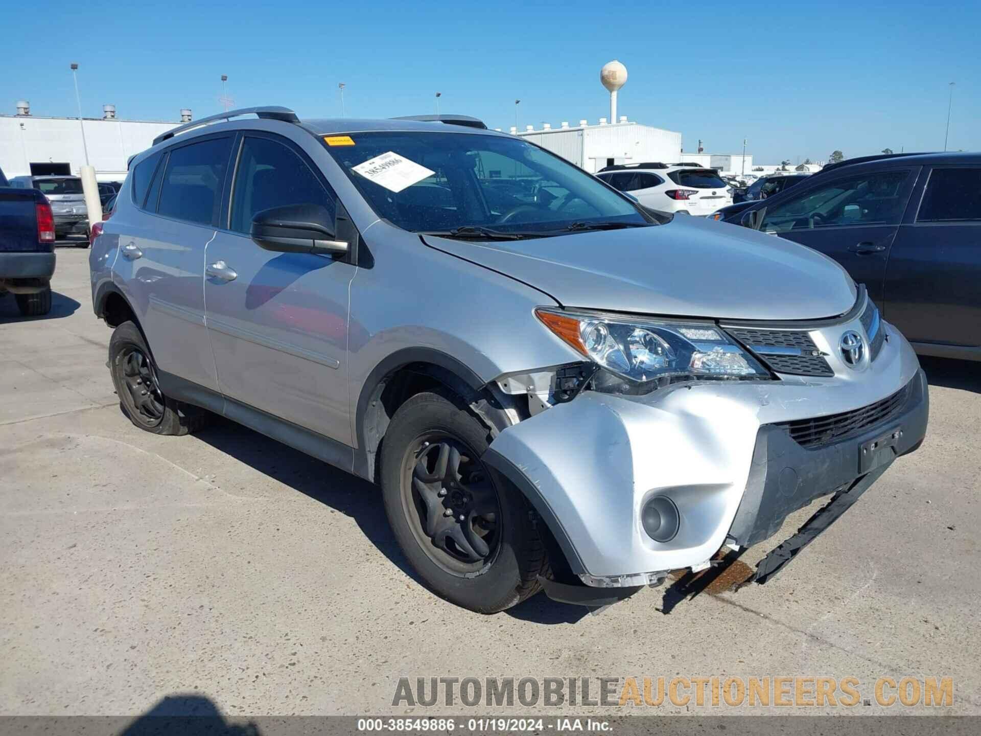 2T3ZFREV7FW214776 TOYOTA RAV4 2015