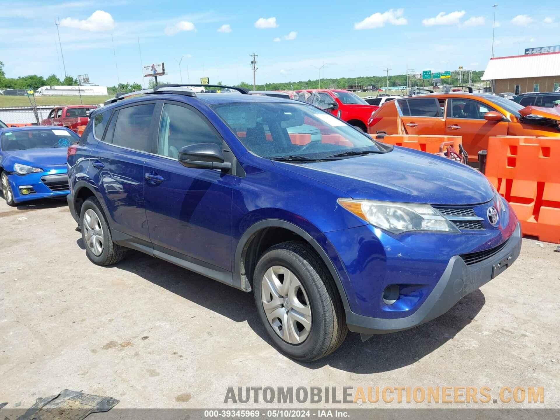 2T3ZFREV7FW226524 TOYOTA RAV4 2015