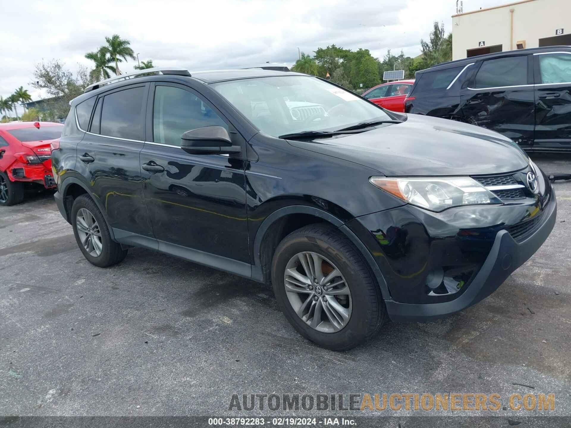 2T3ZFREV8FW205892 TOYOTA RAV4 2015