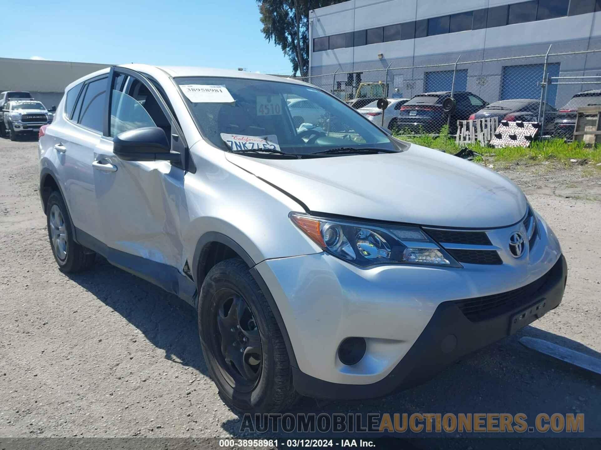 2T3ZFREV8FW224264 TOYOTA RAV4 2015