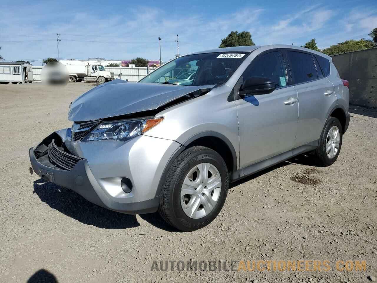 2T3ZFREV8FW226497 TOYOTA RAV4 2015