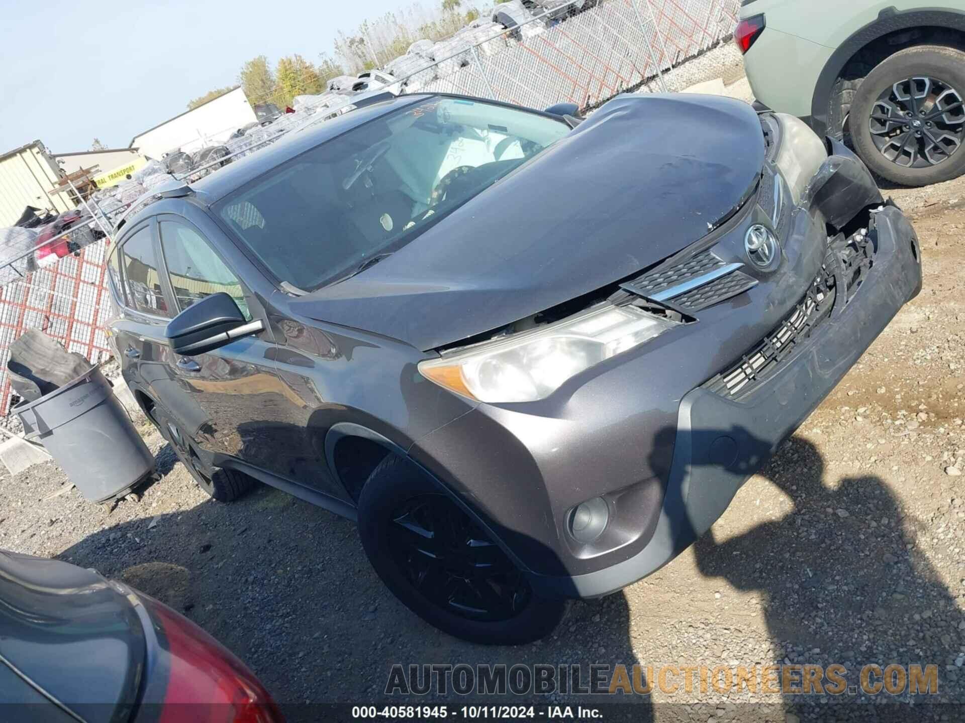 2T3ZFREV9FW163426 TOYOTA RAV4 2015