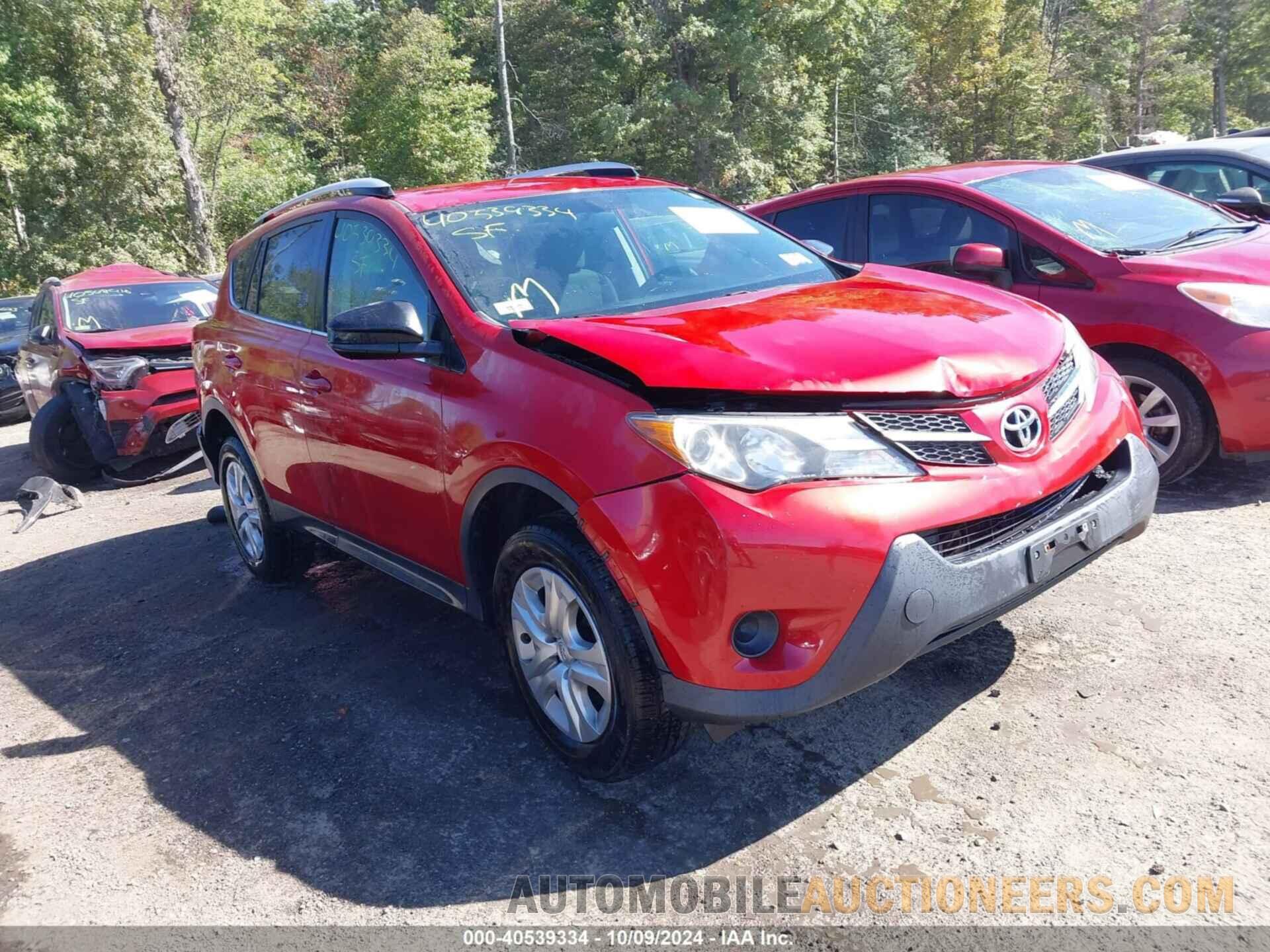 2T3ZFREVXFW168313 TOYOTA RAV4 2015