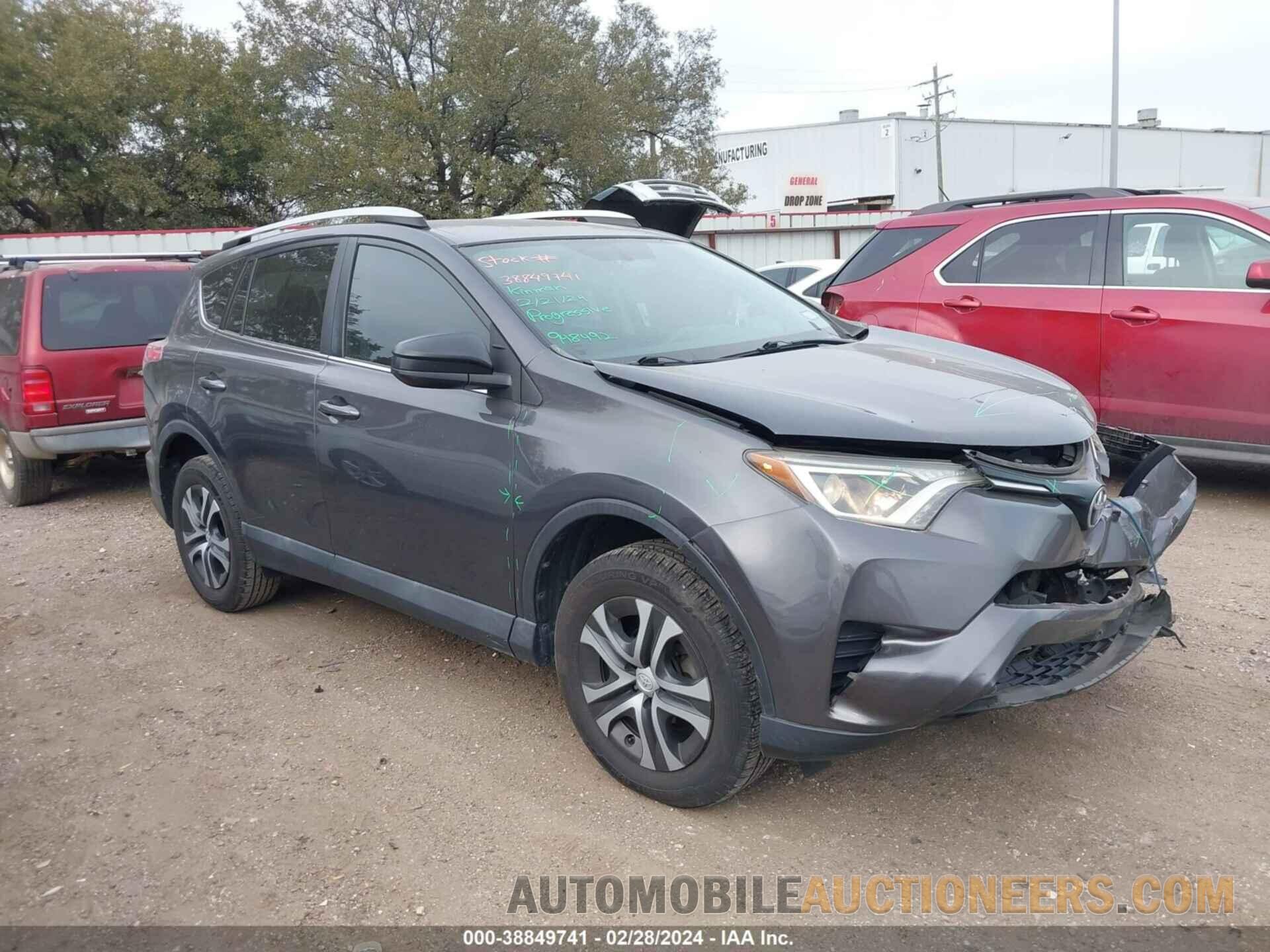 2T3ZFREVXGW291496 TOYOTA RAV4 2016