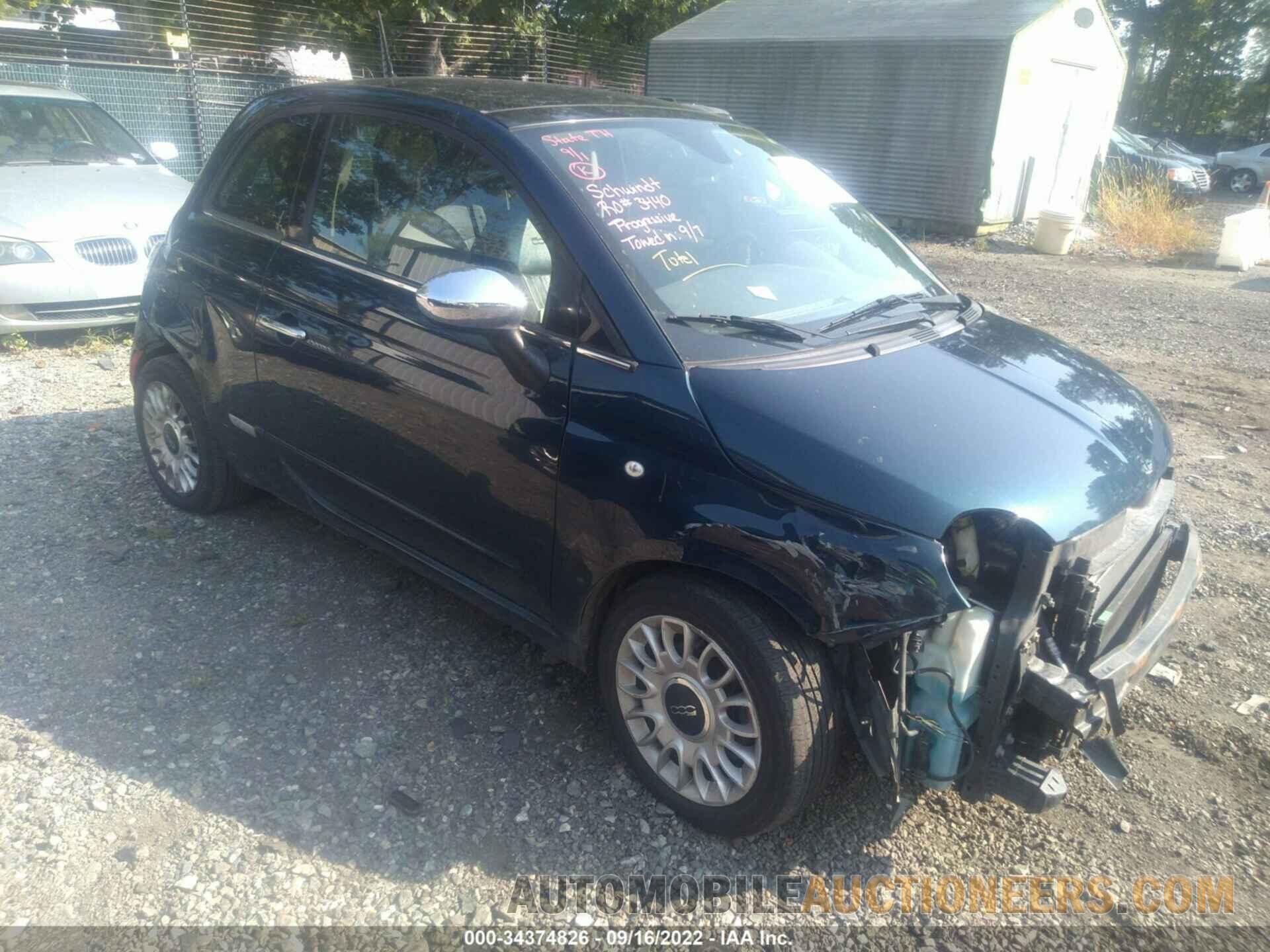 3C3CFFCR4DT608531 FIAT 500 2013