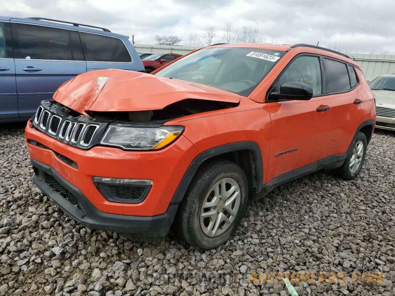 3C4NJCAB0JT107073 JEEP COMPASS 2018