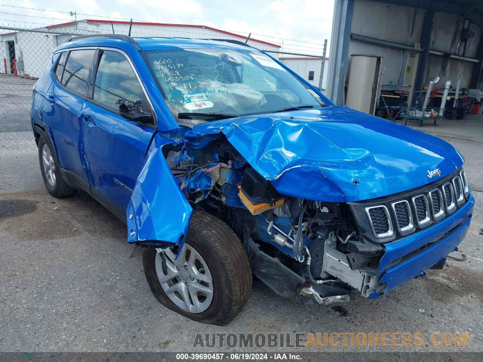 3C4NJCAB3LT253504 JEEP COMPASS 2020