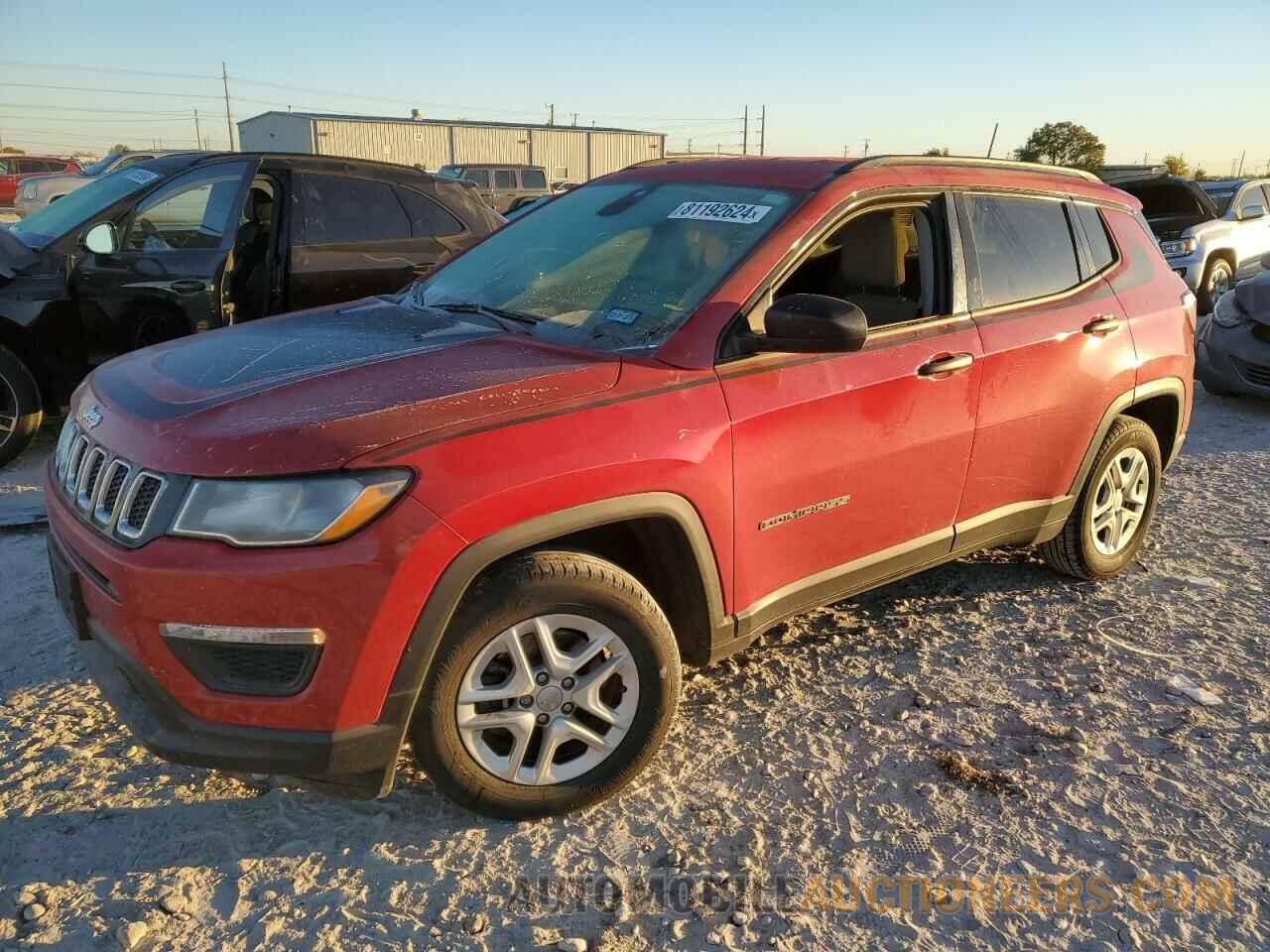 3C4NJCABXJT124821 JEEP COMPASS 2018