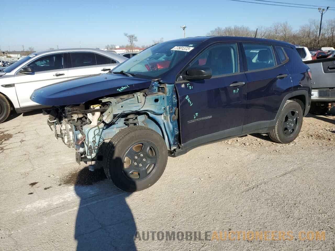 3C4NJCABXJT287243 JEEP COMPASS 2018