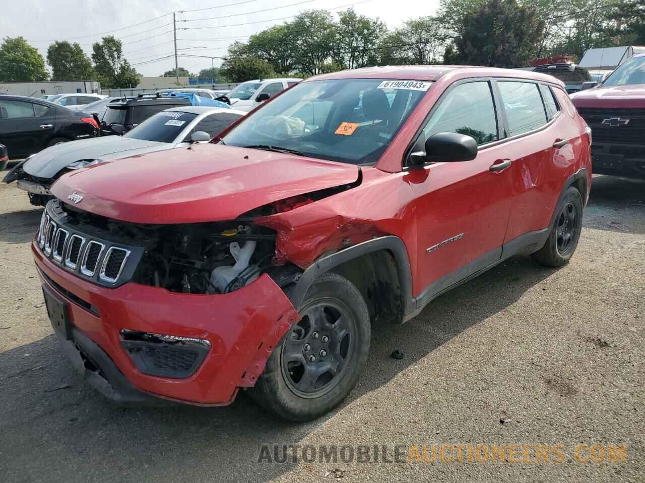 3C4NJCABXKT668592 JEEP COMPASS 2019