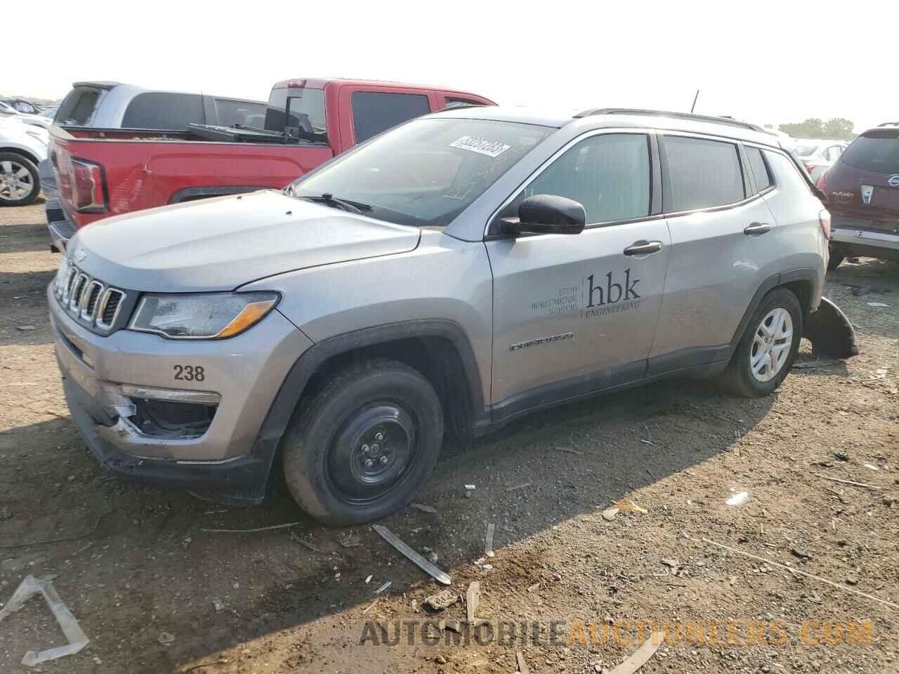 3C4NJCABXKT699504 JEEP COMPASS 2019