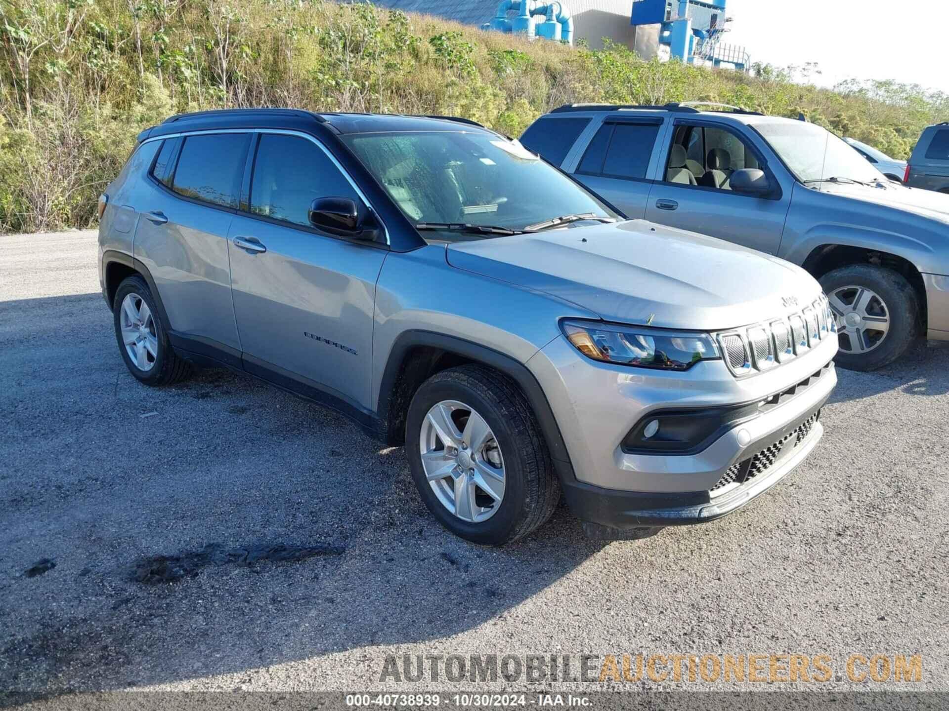 3C4NJCBB0NT192730 JEEP COMPASS 2022