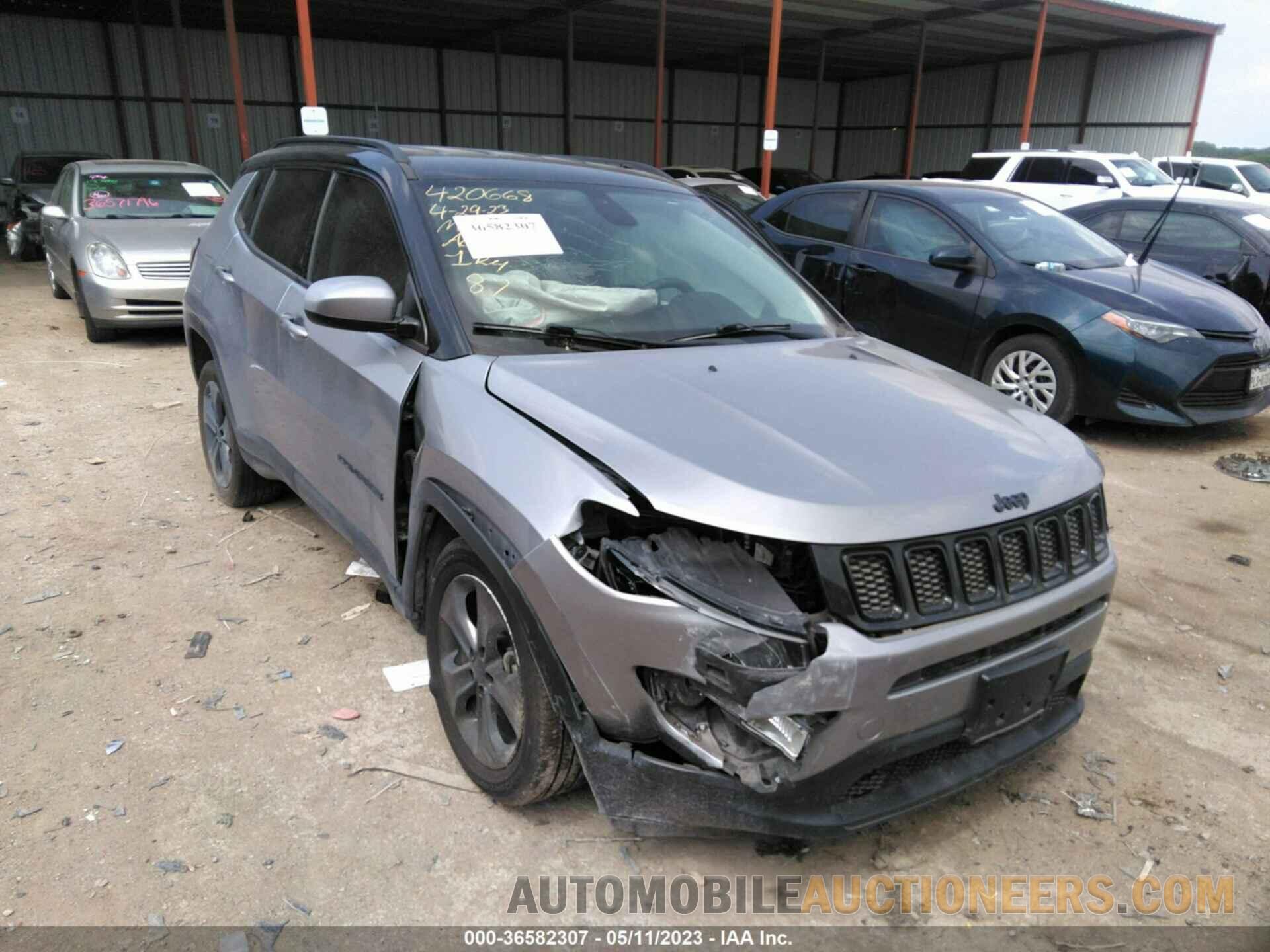 3C4NJCBB1JT318281 JEEP COMPASS 2018