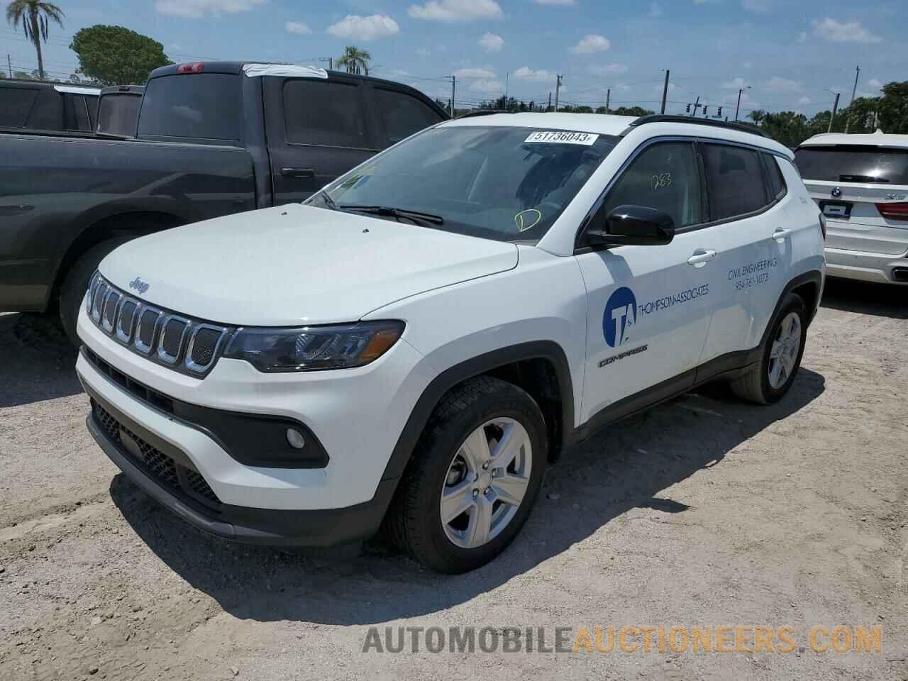 3C4NJCBB1NT229154 JEEP COMPASS 2022