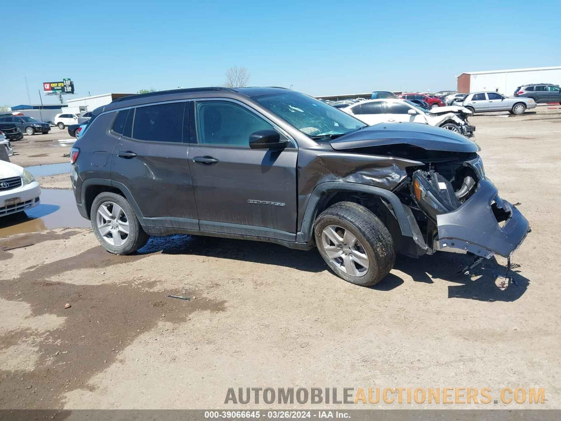 3C4NJCBB2NT225680 JEEP COMPASS 2022