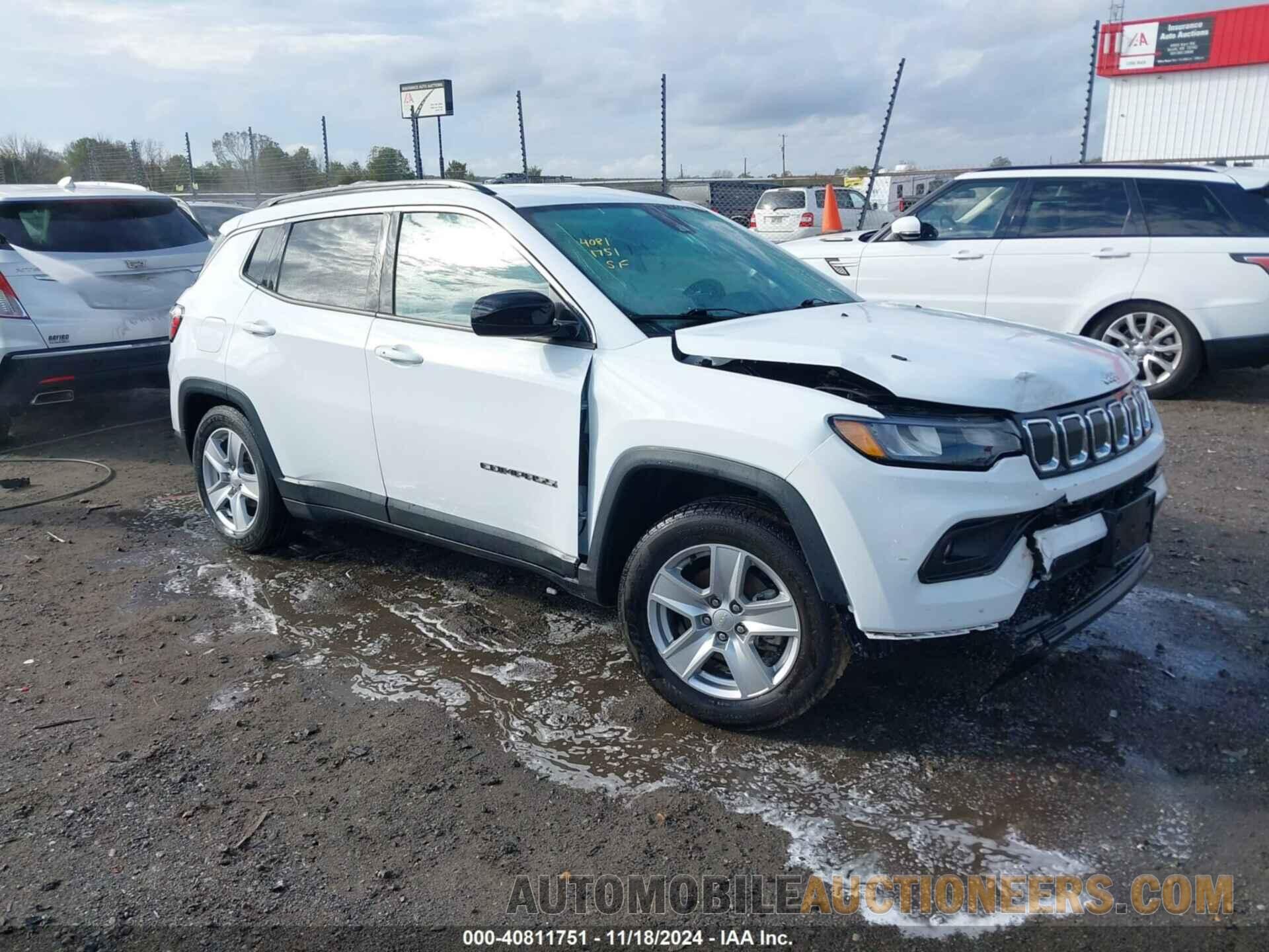 3C4NJCBB3NT202280 JEEP COMPASS 2022