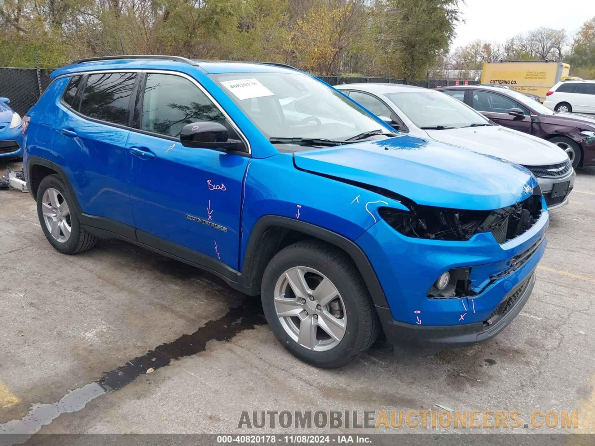 3C4NJCBB7NT219437 JEEP COMPASS 2022