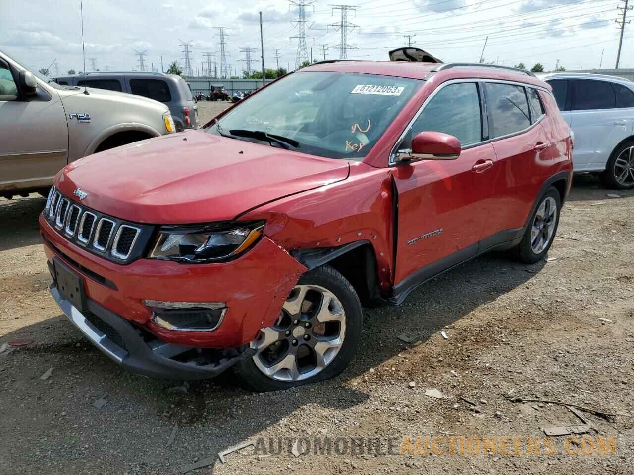 3C4NJCCBXKT664233 JEEP COMPASS 2019