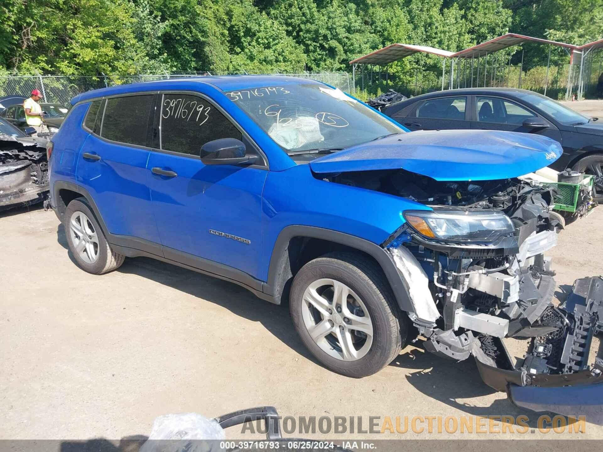 3C4NJDAN8PT507391 JEEP COMPASS 2023