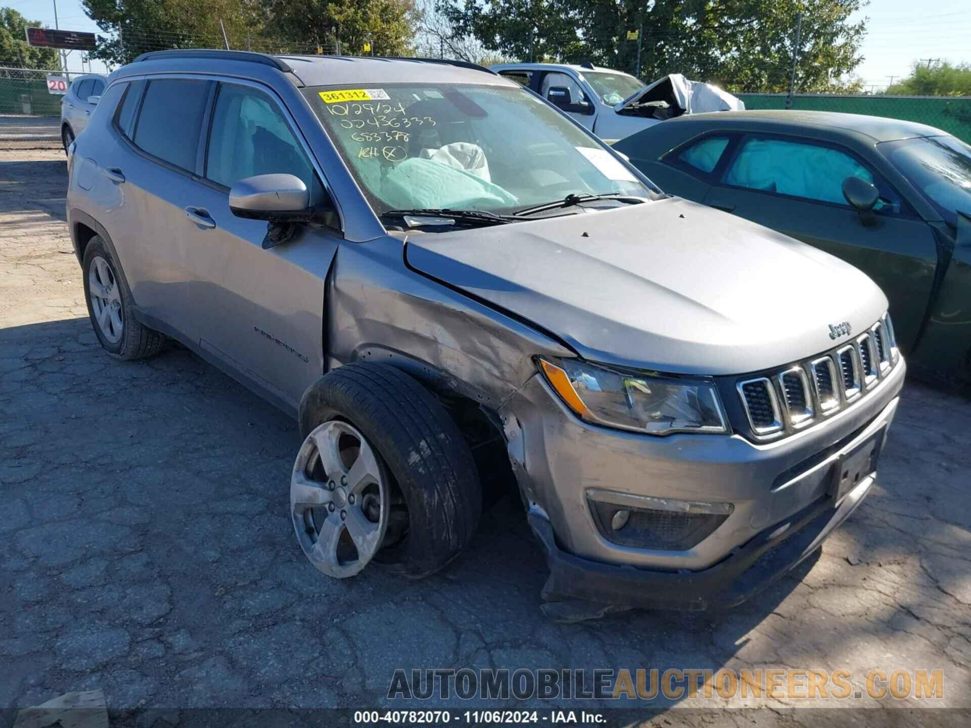 3C4NJDBB0KT683378 JEEP COMPASS 2019