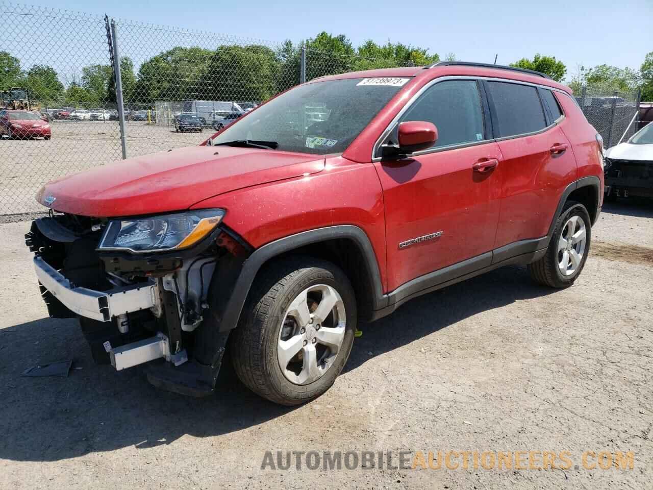 3C4NJDBB0MT509829 JEEP COMPASS 2021