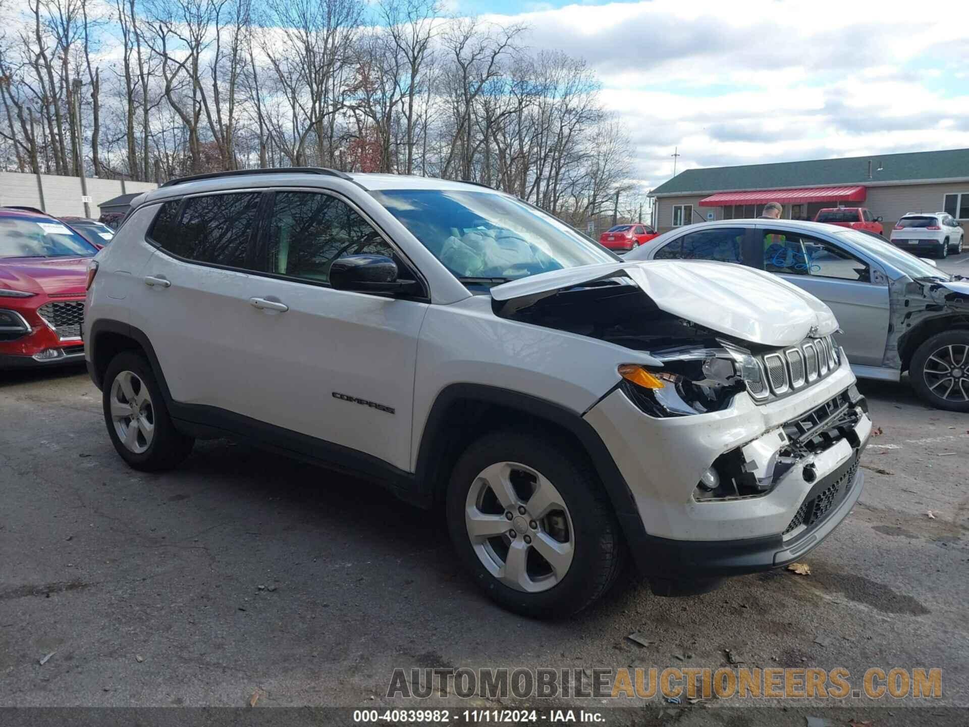 3C4NJDBB7NT126908 JEEP COMPASS 2022