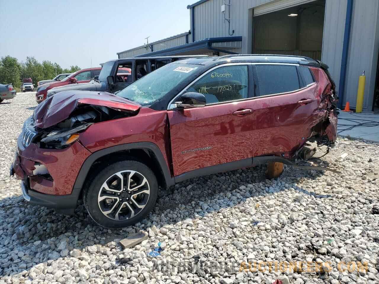 3C4NJDCB0NT102092 JEEP COMPASS 2022