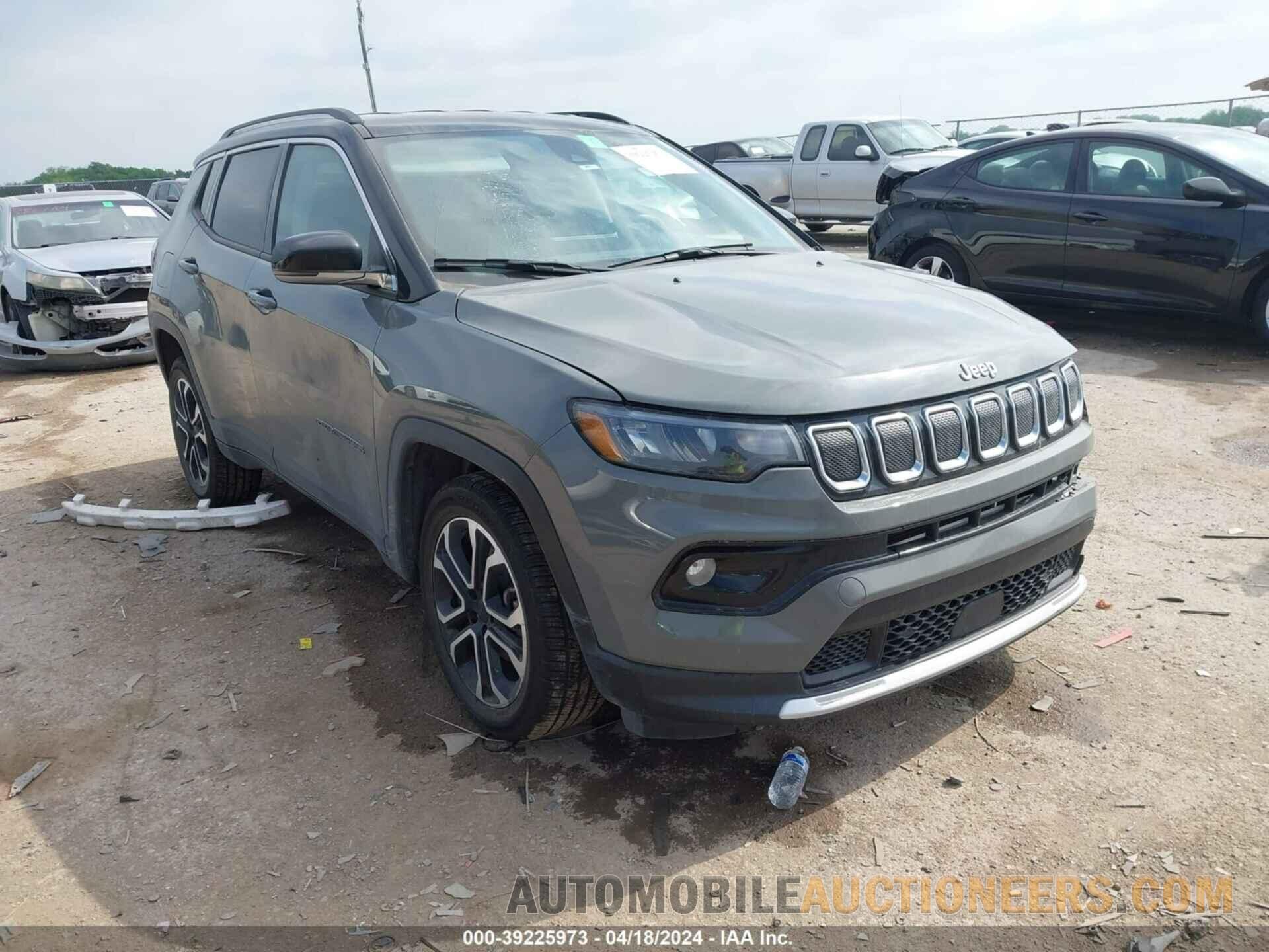 3C4NJDCB0NT118602 JEEP COMPASS 2022