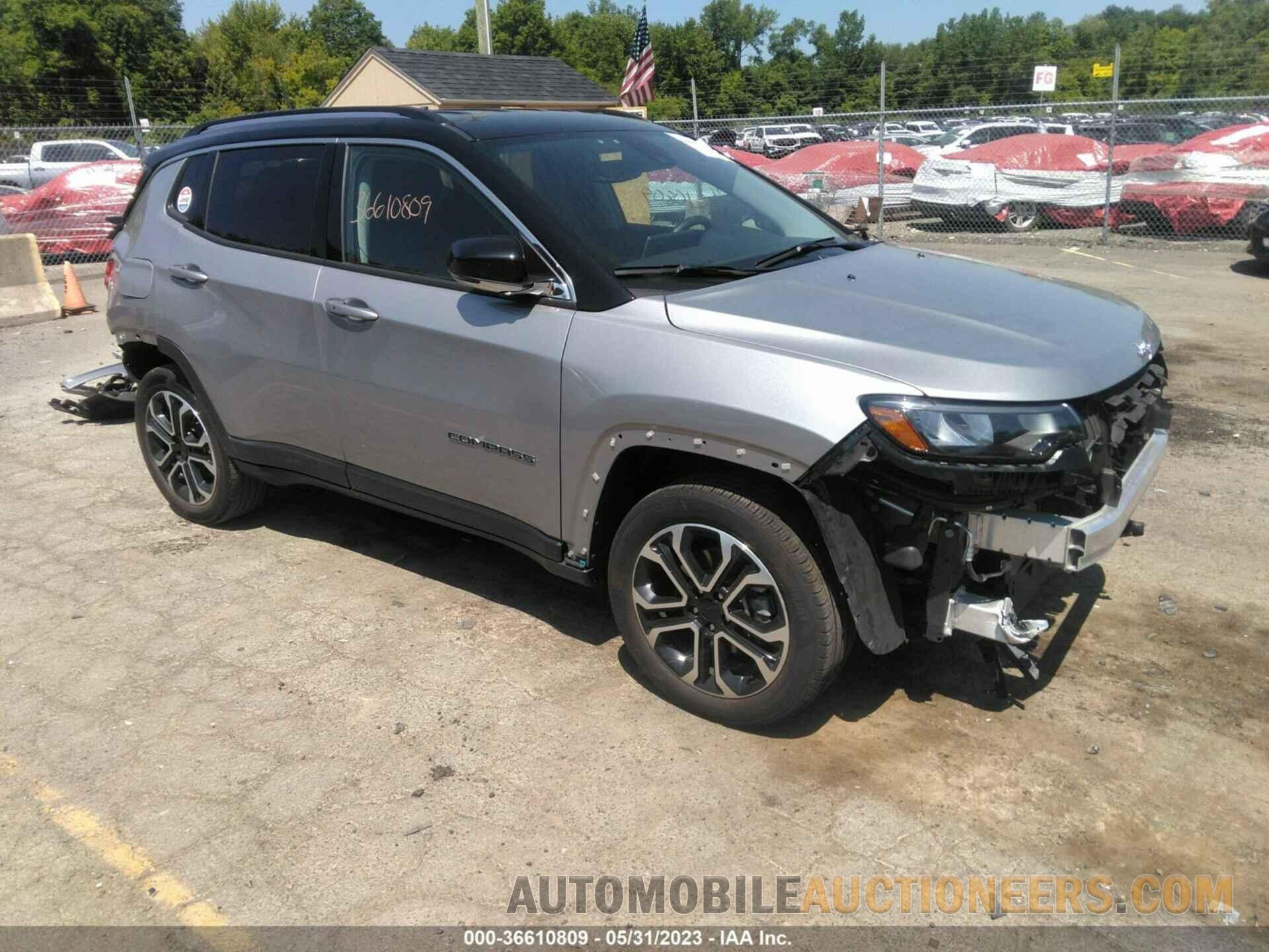 3C4NJDCB0NT131317 JEEP COMPASS 2022