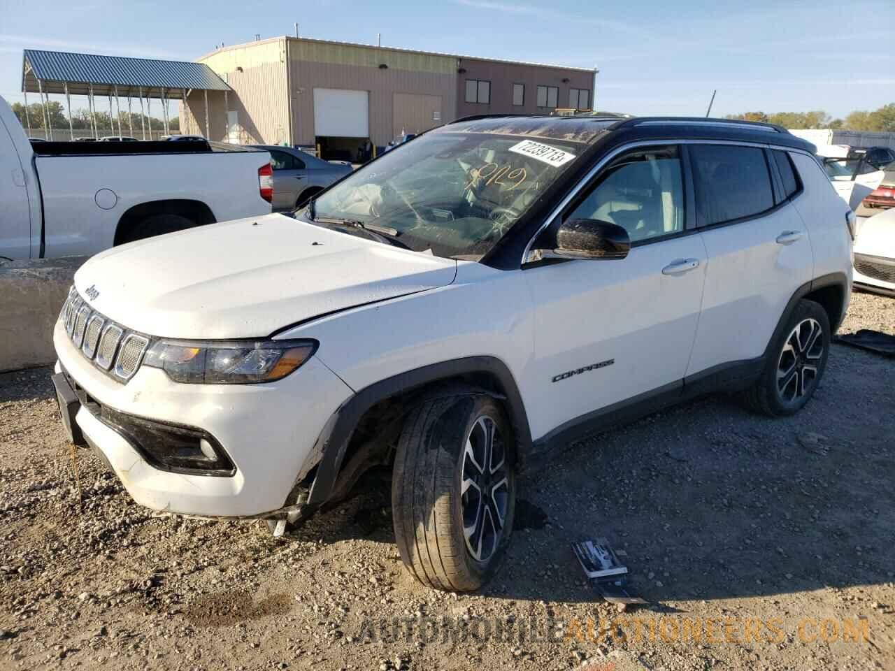 3C4NJDCB0NT145248 JEEP COMPASS 2022