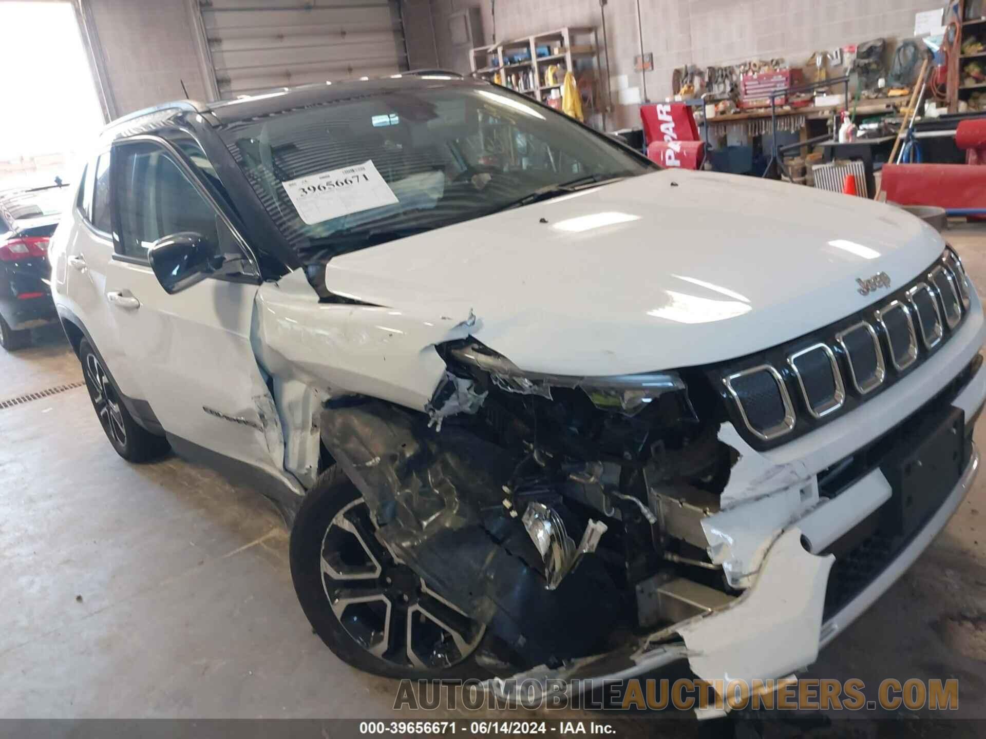 3C4NJDCB0NT174670 JEEP COMPASS 2022