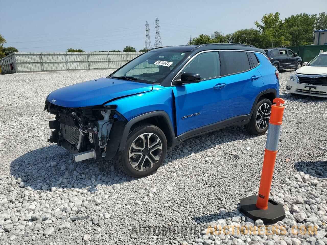 3C4NJDCB0NT196149 JEEP COMPASS 2022