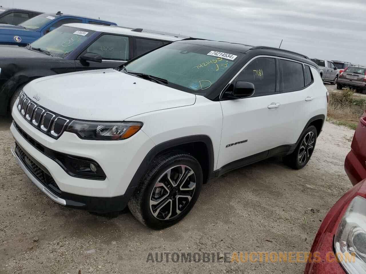 3C4NJDCB0NT203956 JEEP COMPASS 2022