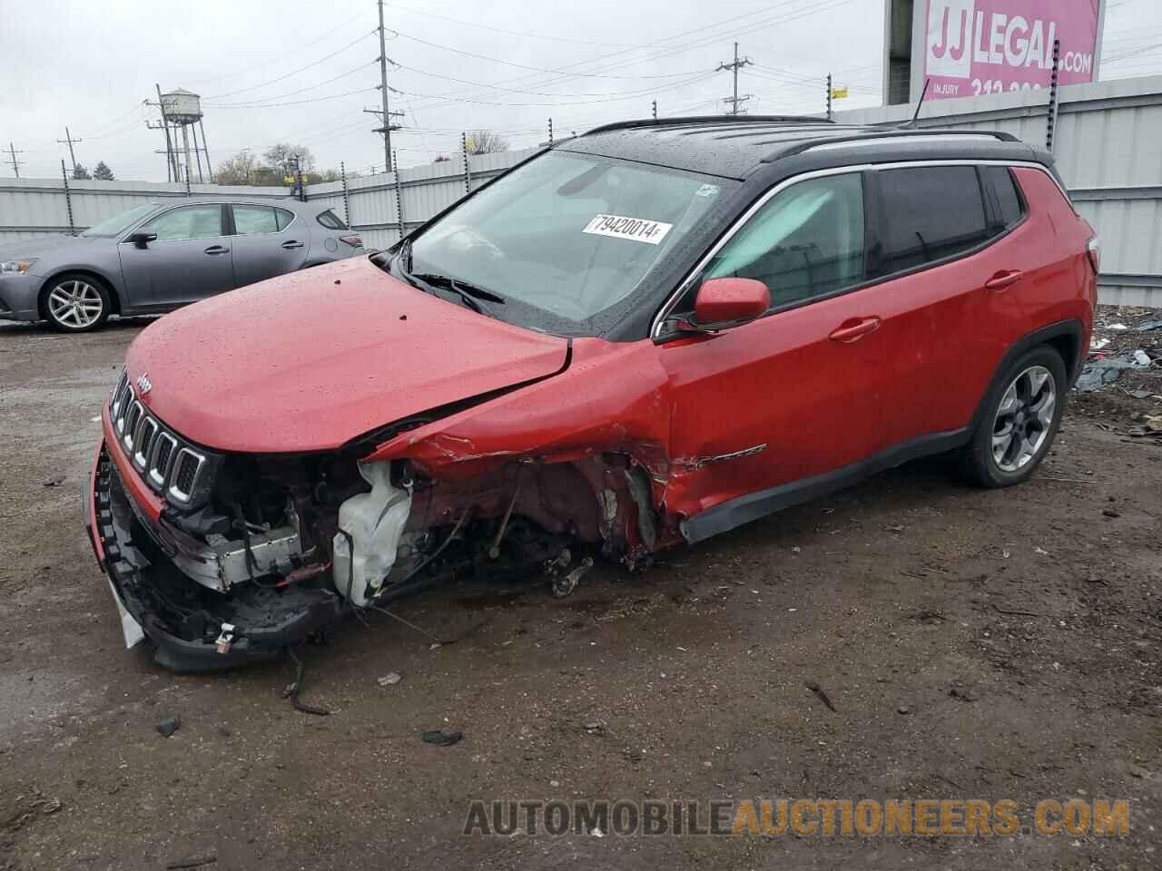 3C4NJDCB1JT321072 JEEP COMPASS 2018