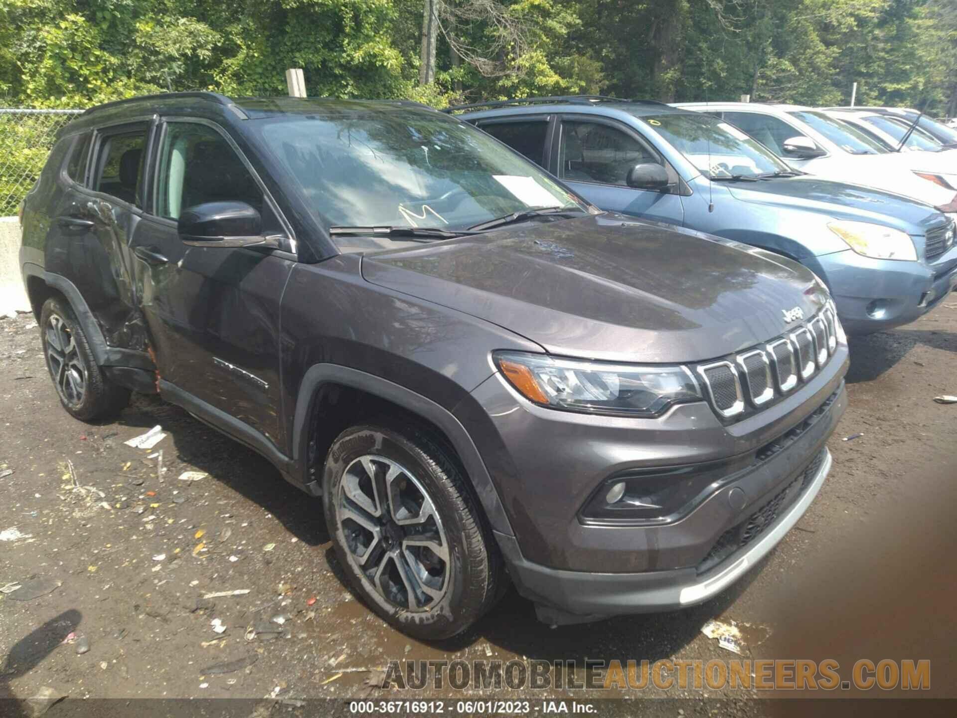 3C4NJDCB1NT105843 JEEP COMPASS 2022