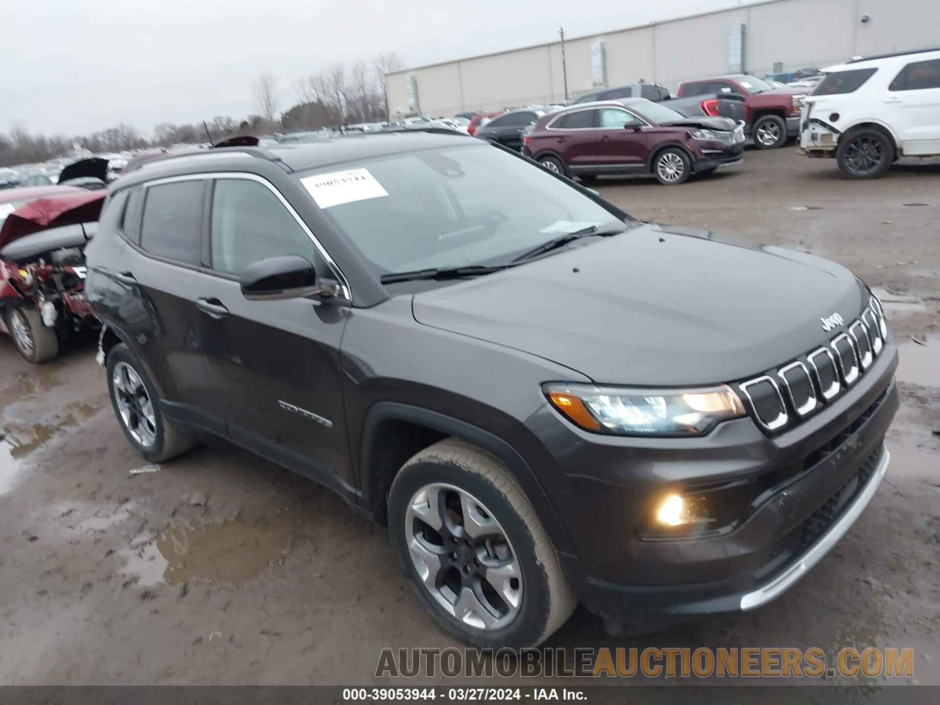 3C4NJDCB1NT125140 JEEP COMPASS 2022