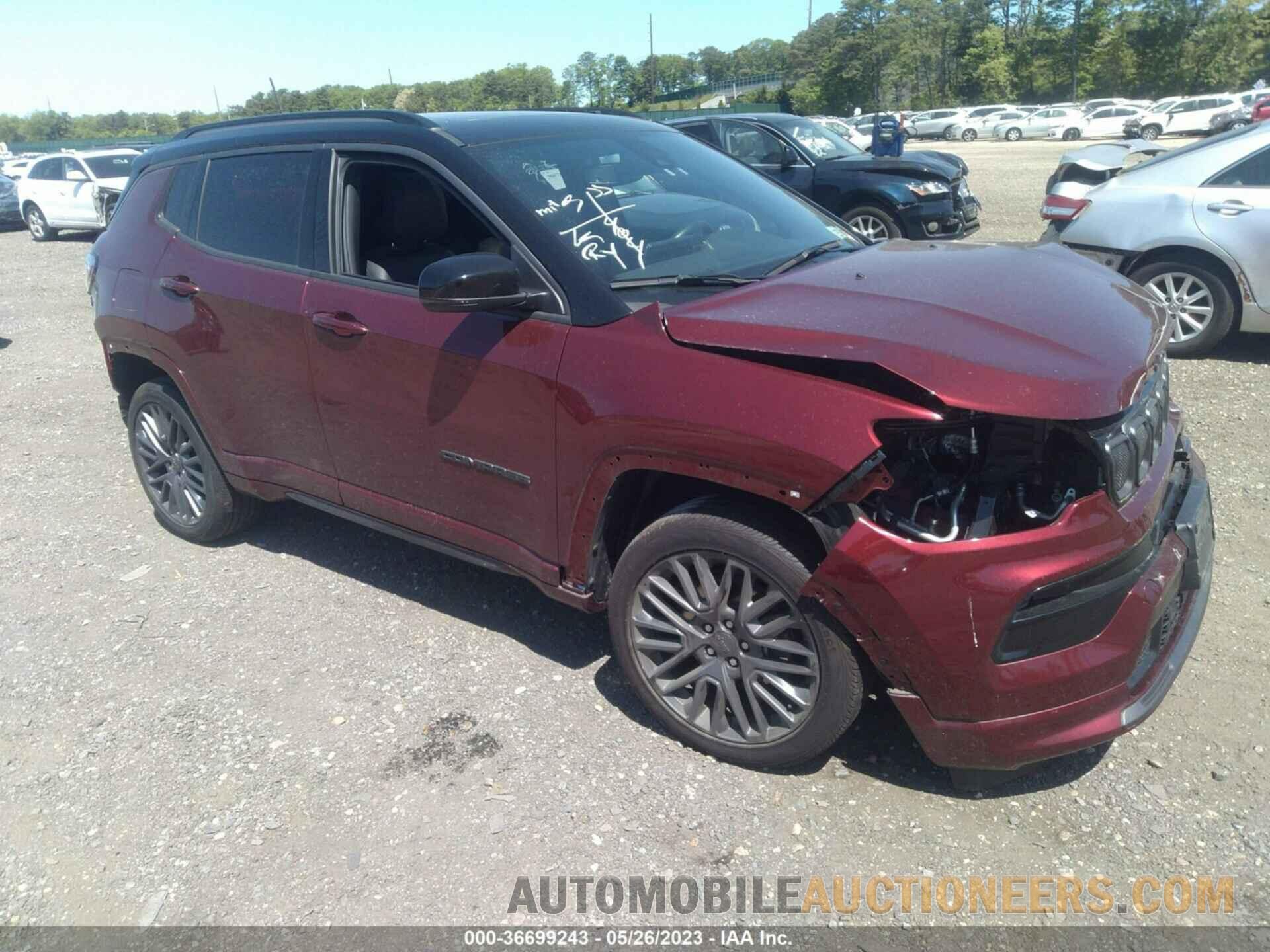 3C4NJDCB1NT140382 JEEP COMPASS 2022