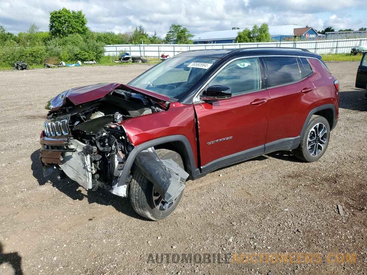 3C4NJDCB1NT150247 JEEP COMPASS 2022