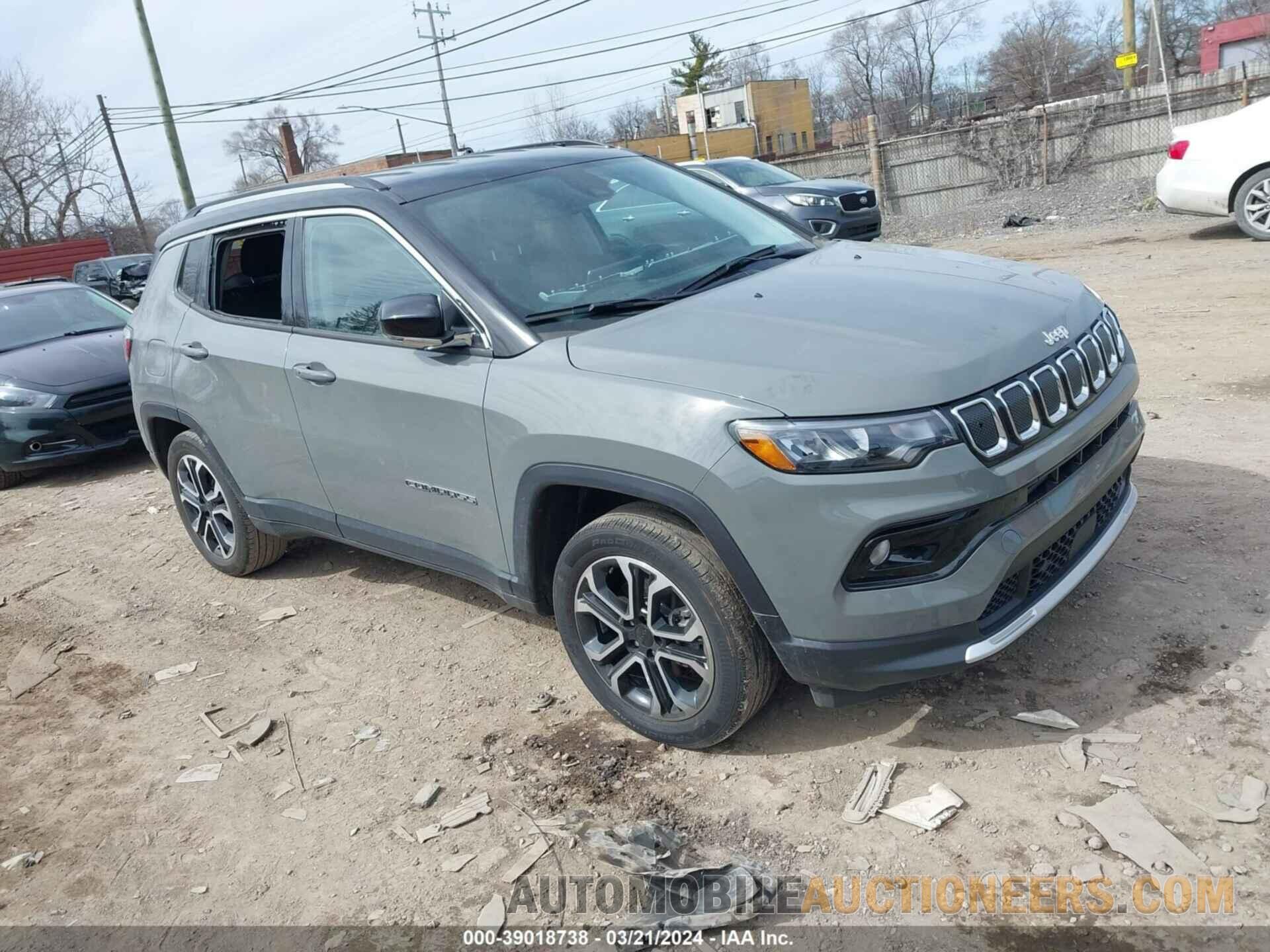 3C4NJDCB1NT155514 JEEP COMPASS 2022