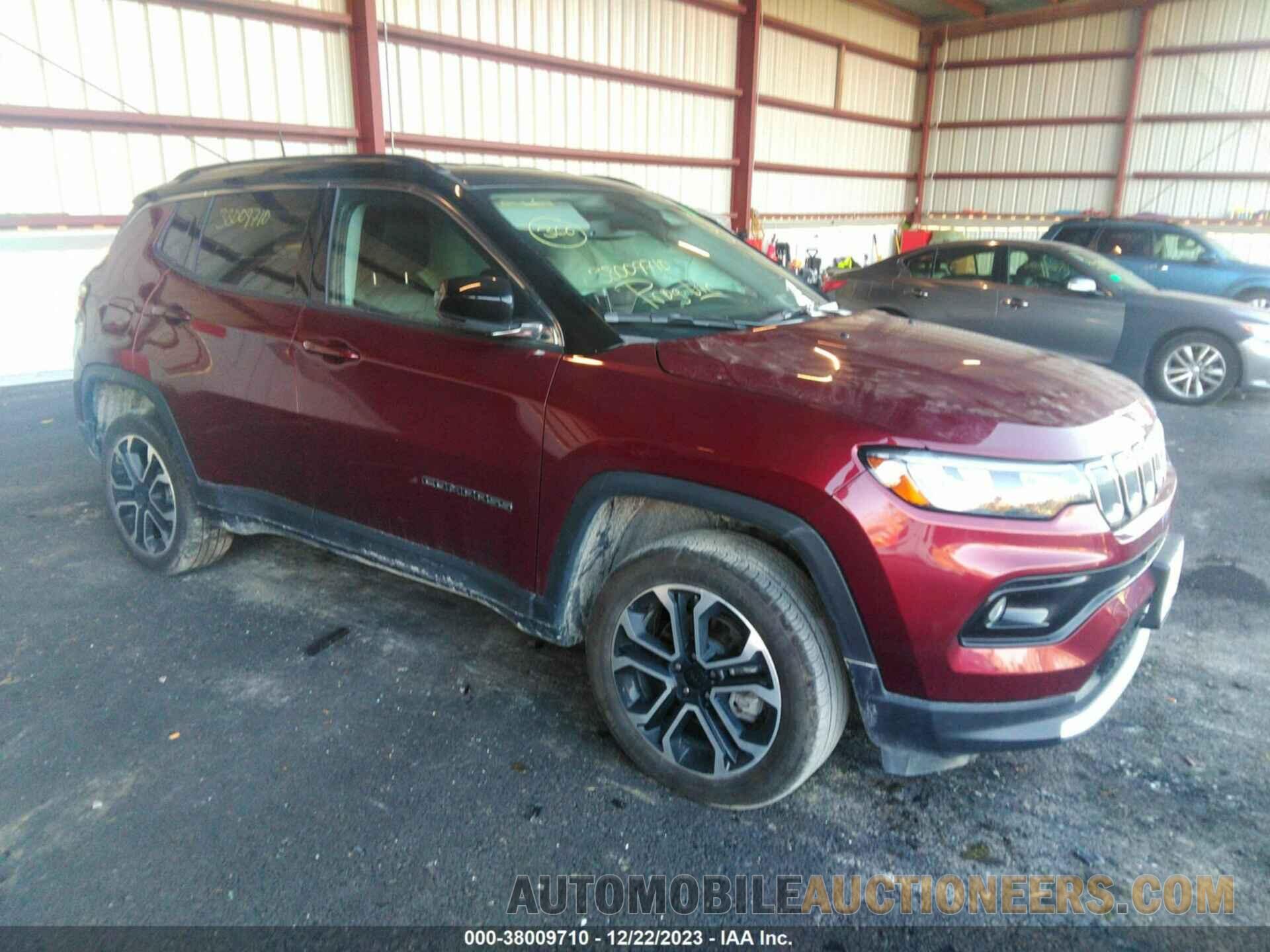 3C4NJDCB1NT183765 JEEP COMPASS 2022