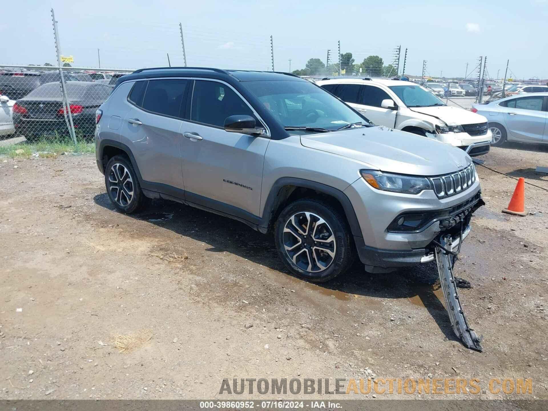 3C4NJDCB1NT184494 JEEP COMPASS 2022