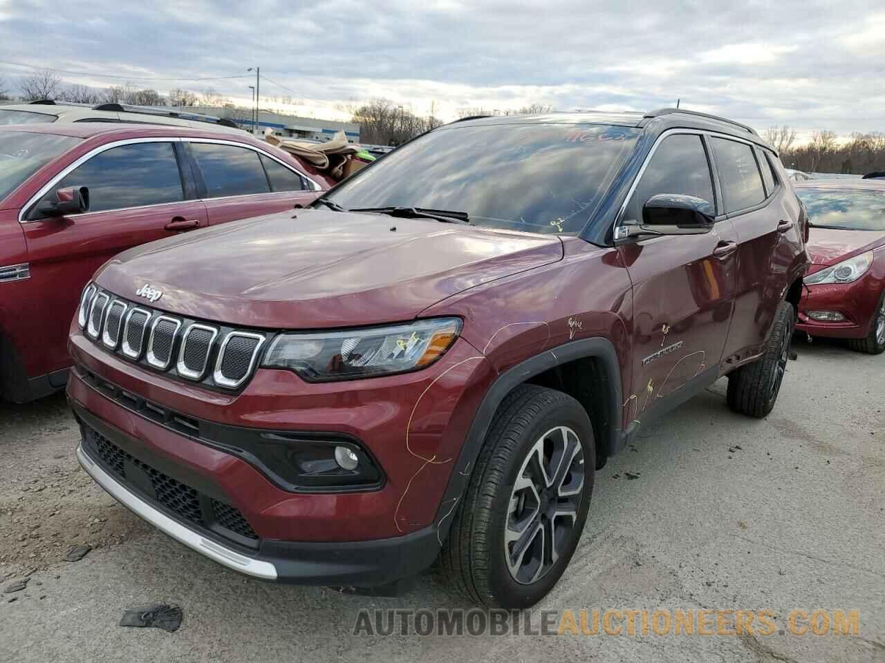 3C4NJDCB1NT186486 JEEP COMPASS 2022