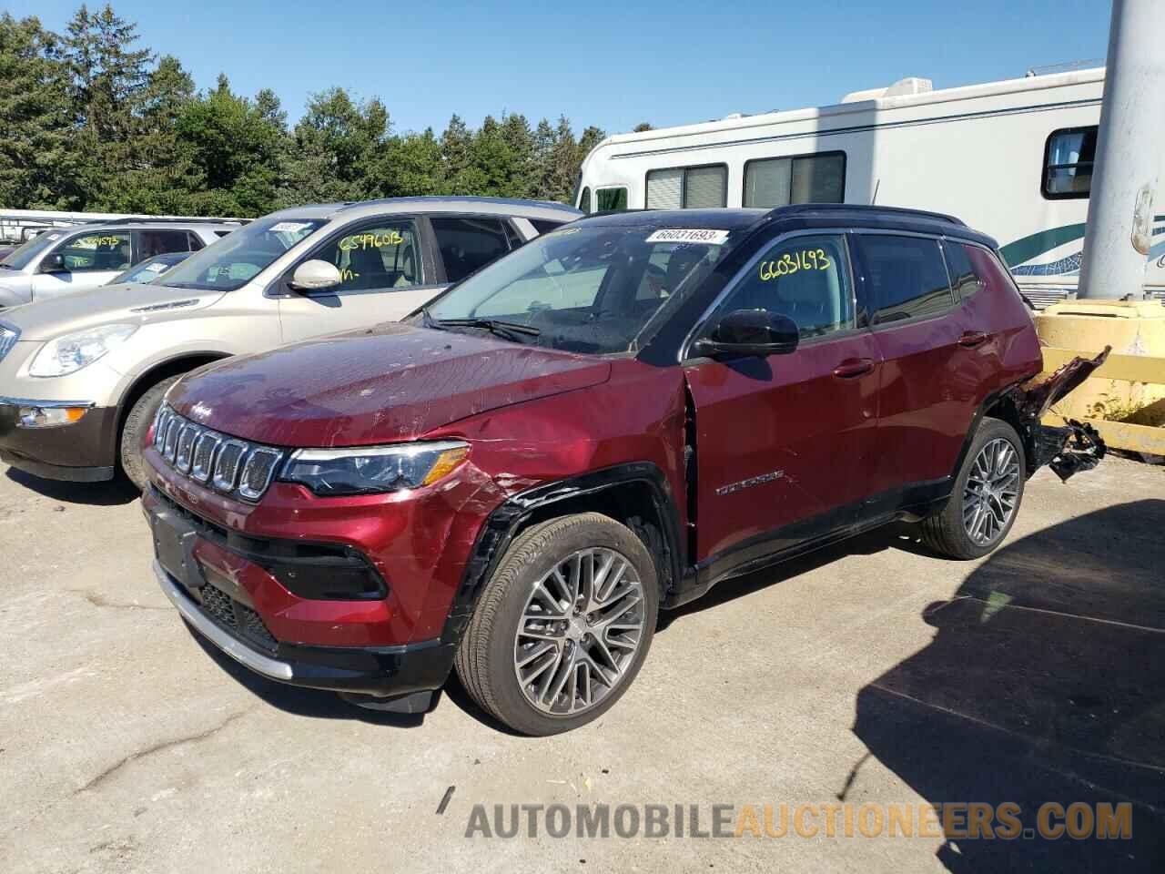 3C4NJDCB1NT189730 JEEP COMPASS 2022